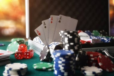 jokerbet live-dealer table interface on mobile showing blackjack game and chat
