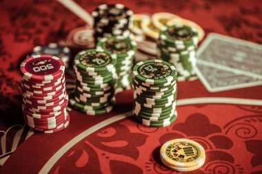 Our jokerbet Dragon Tiger Live dealer table with card layout